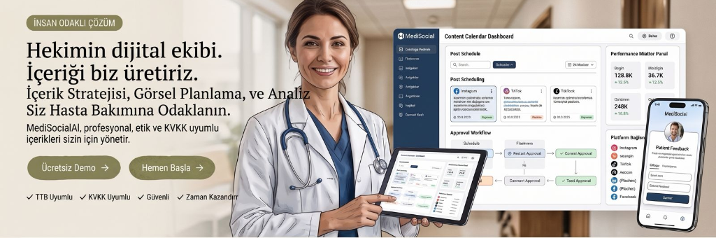 MediSocial Hekimin Dijital Ekibi — İçeriği Biz Üretiriz